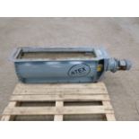 ATEX Rotary Valve, approx. 950mm x 230mm inlet, 350mm dia., 0.75kW (vendors comments - Tested and in