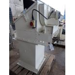 DCE Dalamatic reversejet filter model DLM V4F with 0.75kw fan. Lot located Gloucester. Free