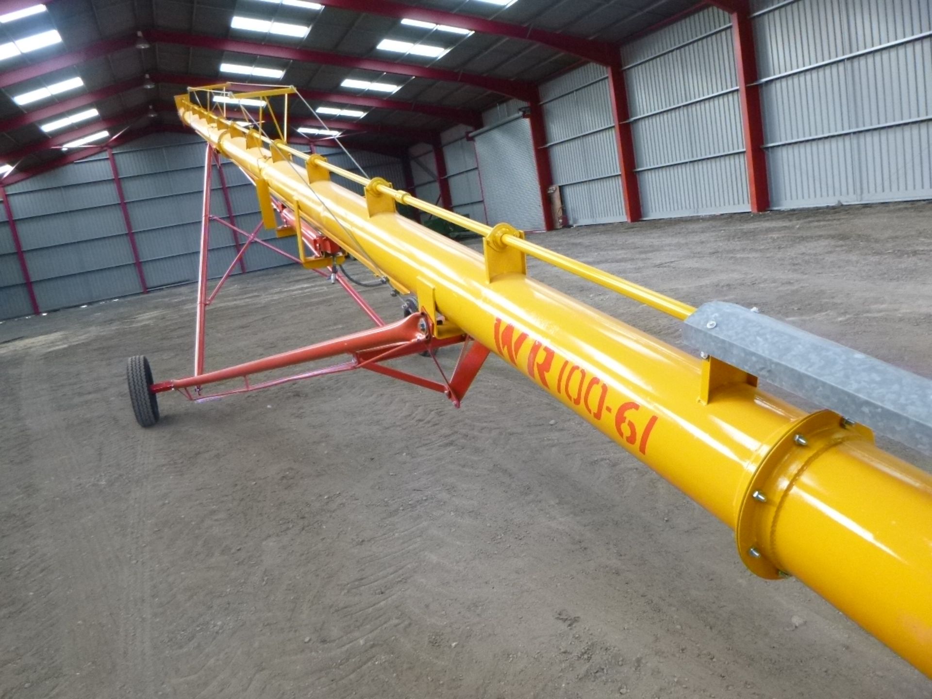 Westfield WR 100-61 Grain Auger, approx. 61'/18.5m long, 10in./250mm dia., capacity up to 120tph, - Image 14 of 18