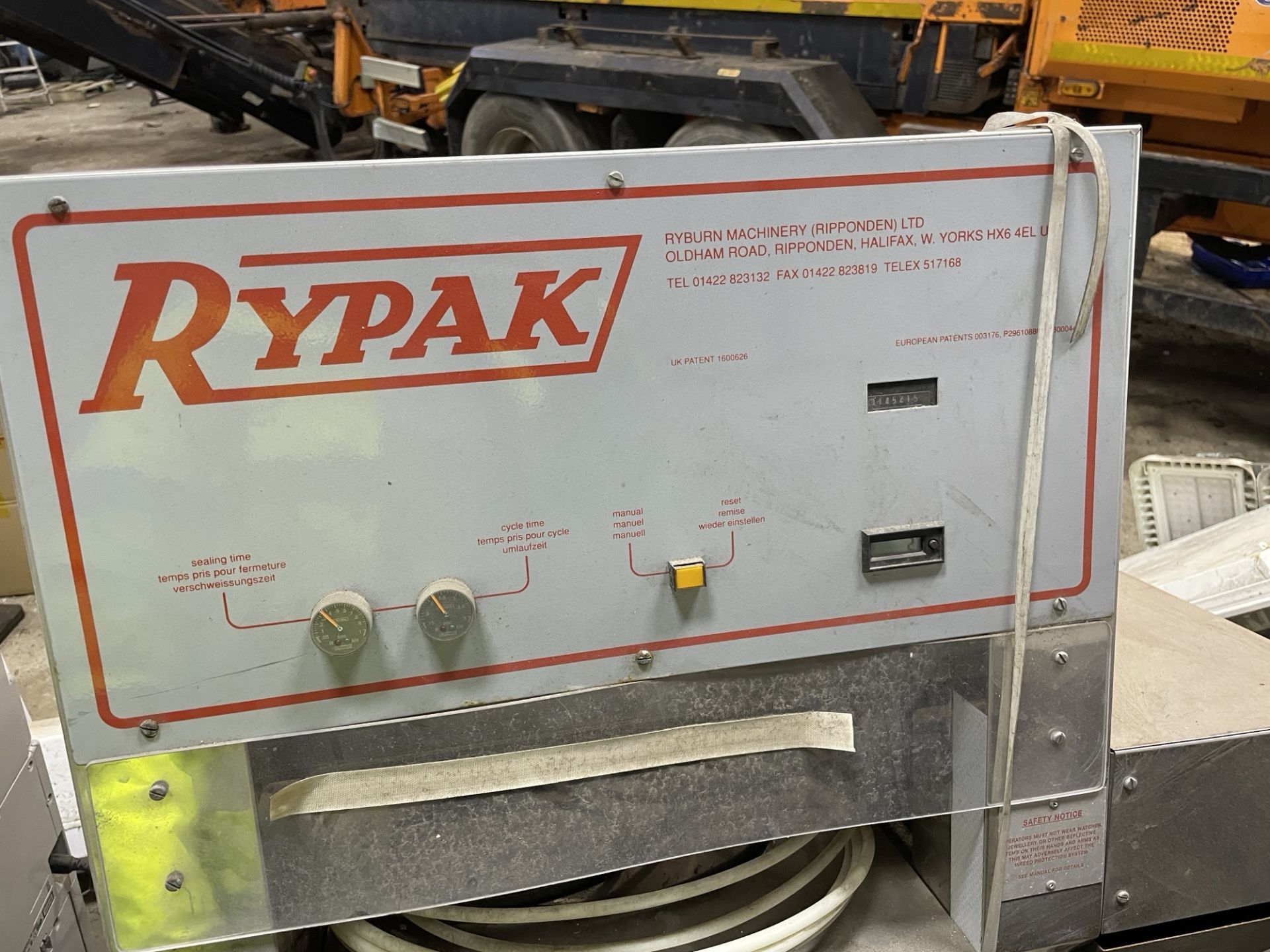 Rypak Sealer, serial no. 2779, 240V, loading free of charge - yes, lot located in Accrington, - Bild 3 aus 5