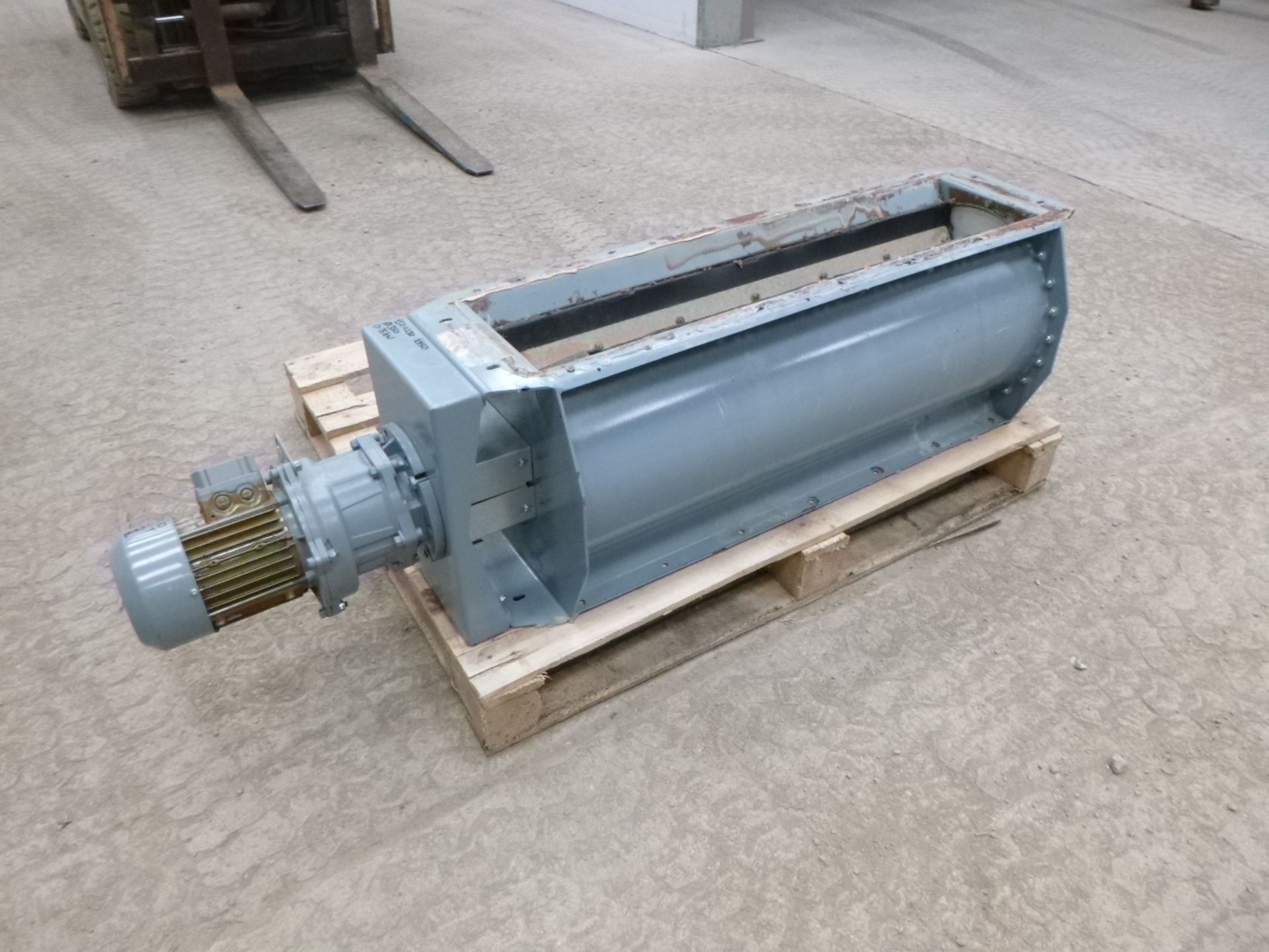 ATEX Rotary Valve, approx. 950mm x 230mm inlet, 350mm dia., 0.75kW (vendors comments - Tested and in - Bild 3 aus 4