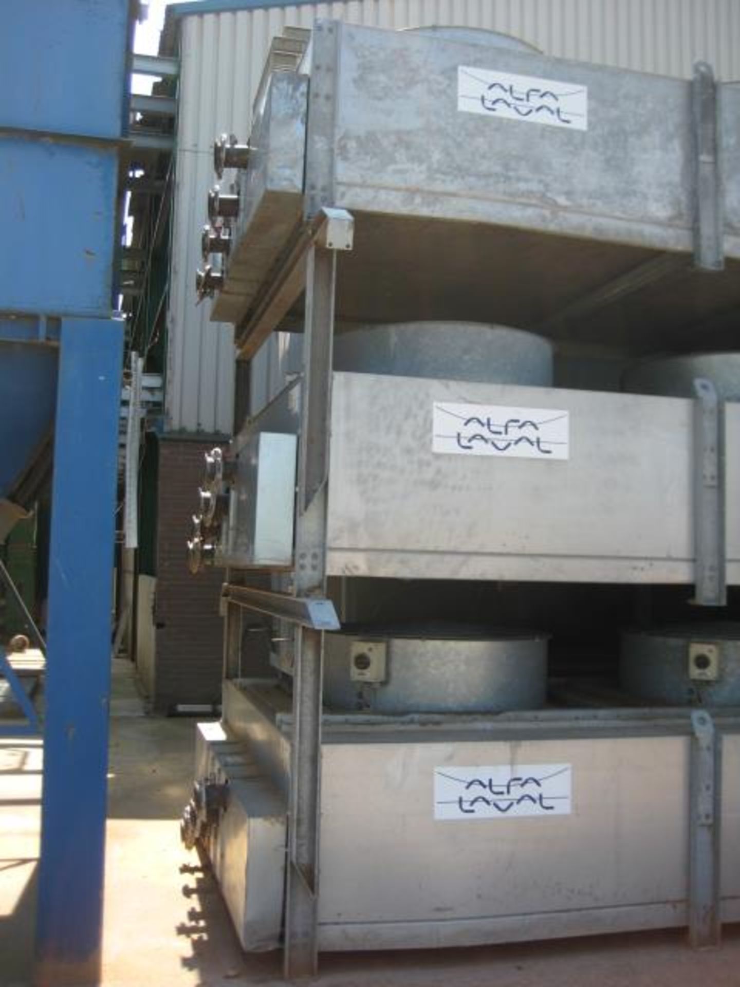 Alfa Laval FBLGE-1-1 10.8-6/8 Heat Exchanger, order no. 967545-33-001, year of manufacture 2009,