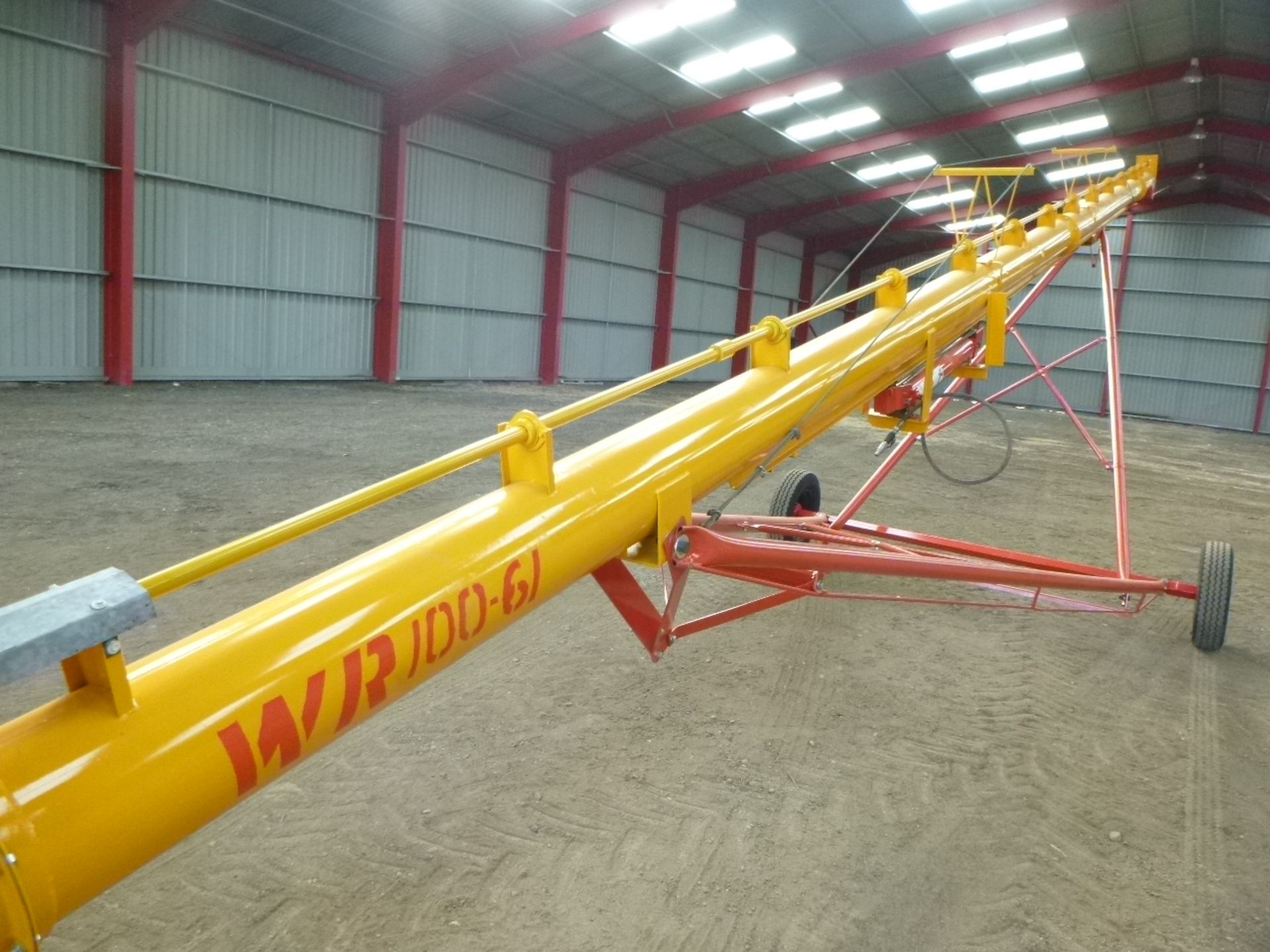 Westfield WR 100-61 Grain Auger, approx. 61'/18.5m long, 10in./250mm dia., capacity up to 120tph, - Image 9 of 18