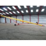 Westfield WR 100-61 Grain Auger, approx. 61'/18.5m long, 10in./250mm dia., capacity up to 120tph,