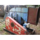 Provenair centrifugal belt driven fan model 30B Size C75 with 30kw motor. Lot located at Navenby,