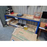 Two Tier Steel Workbench Please read the following important notes:- ***Overseas buyers - All lots