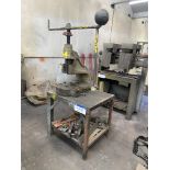 Norton 8DB Hand Screw Fly Press, with steel framed bench Please read the following important notes:-