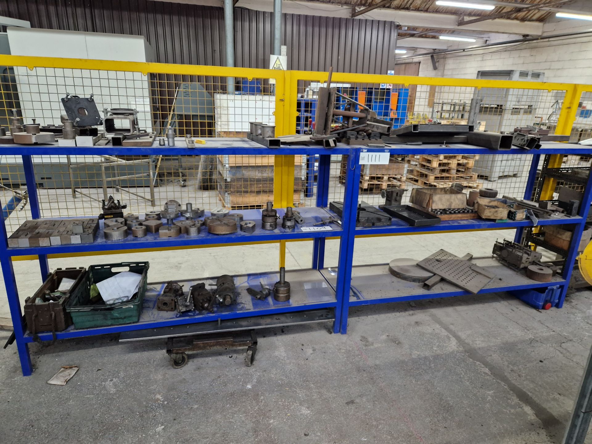 Quantity of Various Machine Tooling, including Machine Bases, Cutter Clamps, Tool Holders,