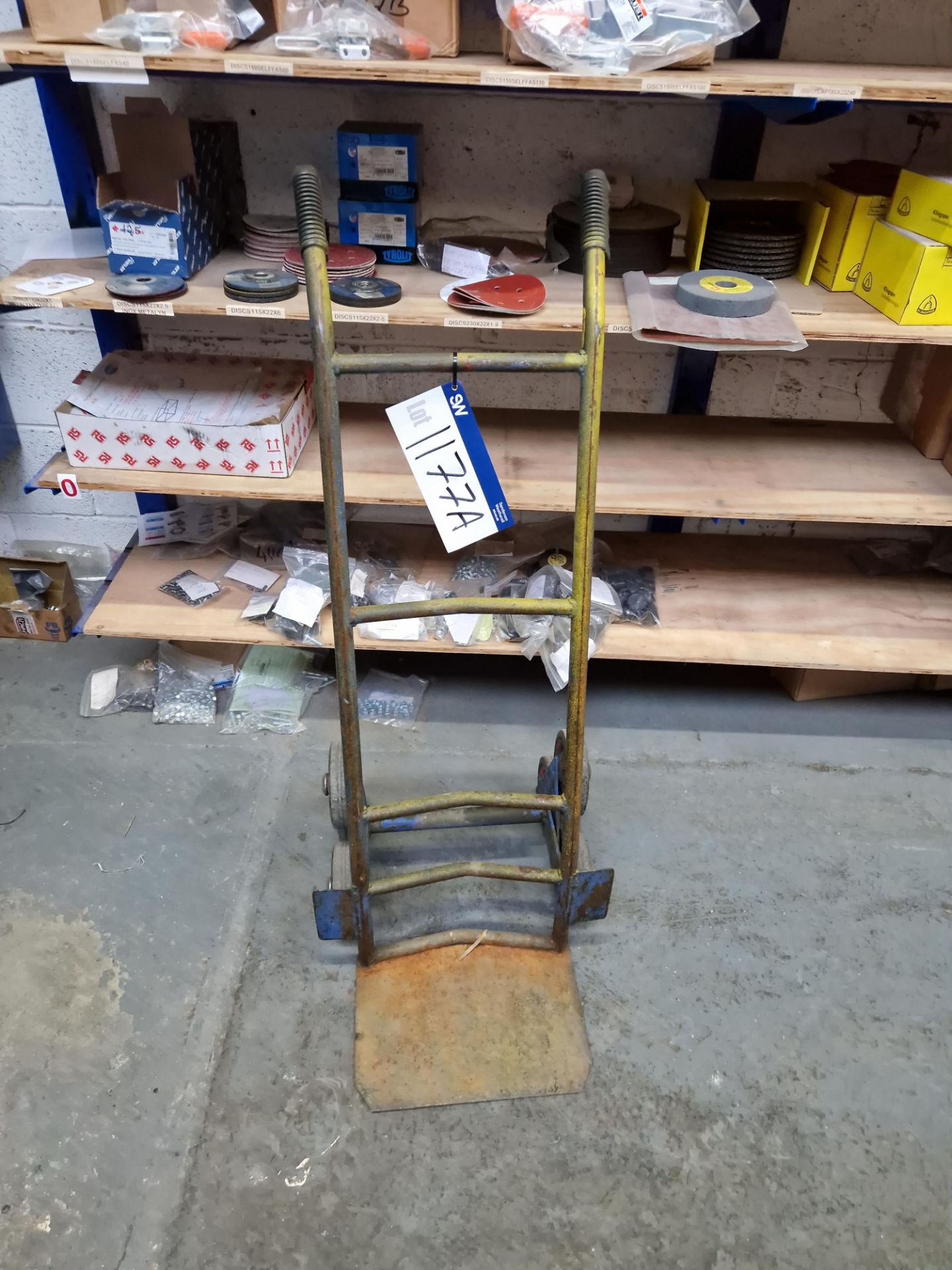 Stair Riser Sack Barrow Please read the following important notes:- ***Overseas buyers - All lots