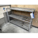 Three Tier Steel Rack, approx. 1.6m wide Please read the following important notes:- ***Overseas