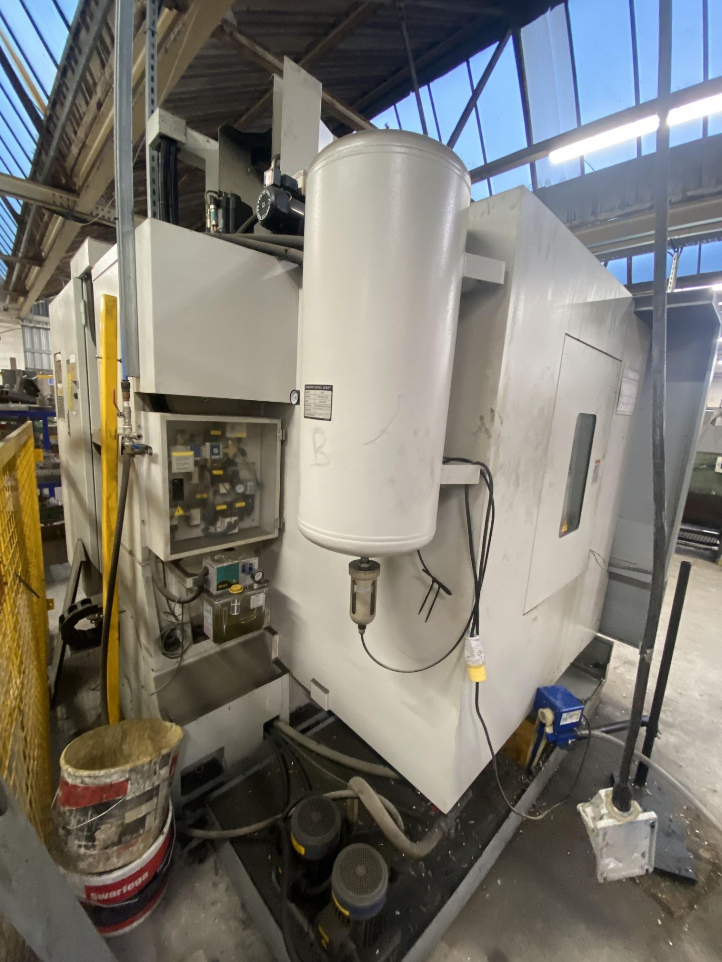 XYZ 1020VMC VERTICAL MACHINING CENTRE, serial no. SMU00170, year of manufacture 2015, with Siemens - Image 8 of 8