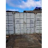 40ft Steel Container (Reserve Removal until contents cleared). This lot requires risk assessment &