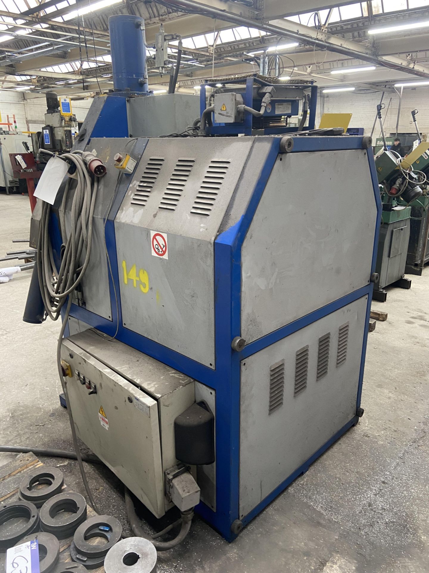 Saf Curvatrici DS120 Three Roll Bender, serial no. 120G65, type GN, year of manufacture 2008, with - Image 4 of 6