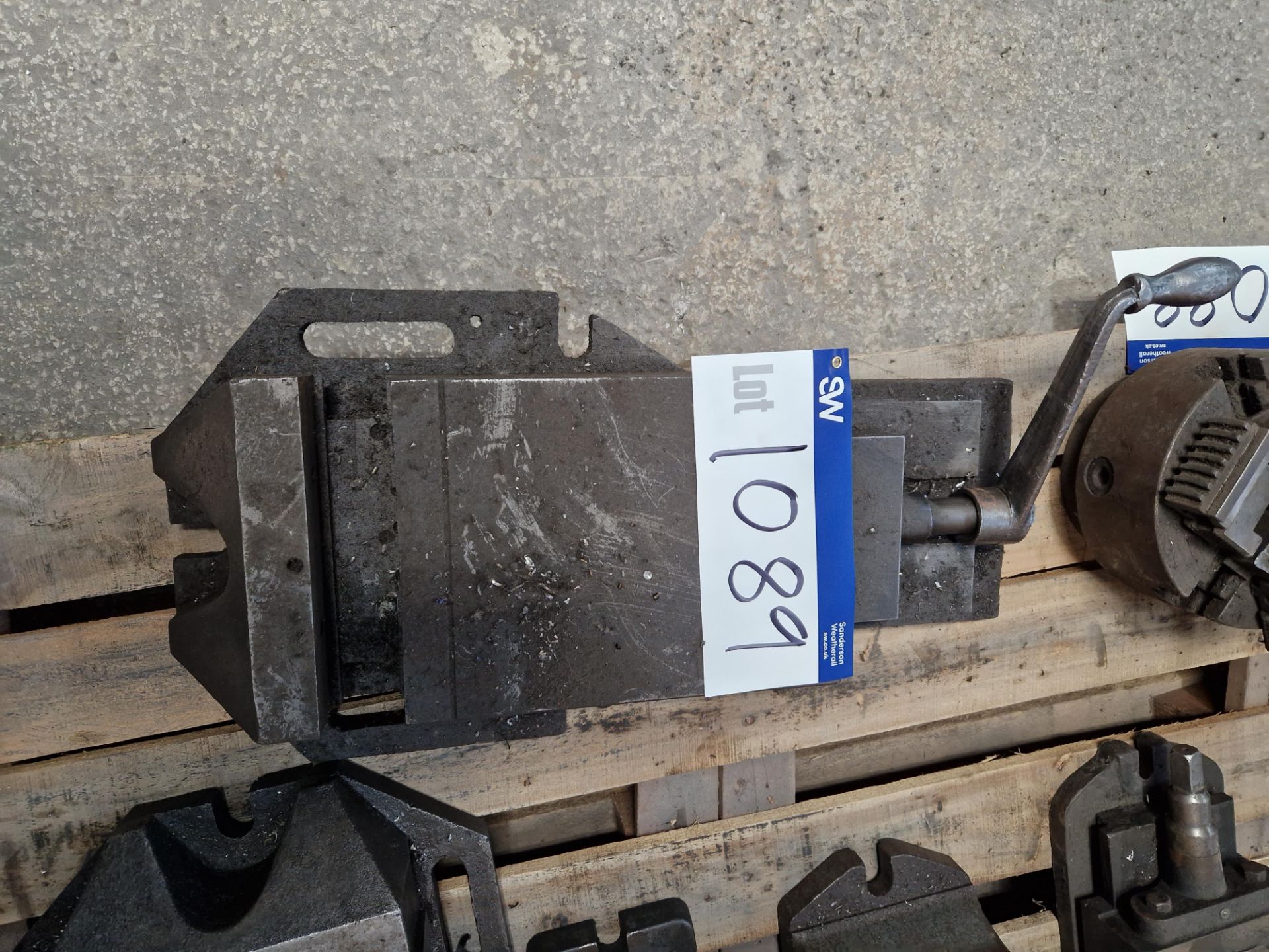 8 Inch Machine Vice Please read the following important notes:- ***Overseas buyers - All lots are