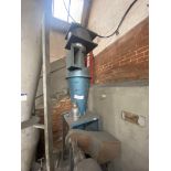 Cyclone Receiver Unit, with dust collection bin, approx. 3.3m high overall Please read the following