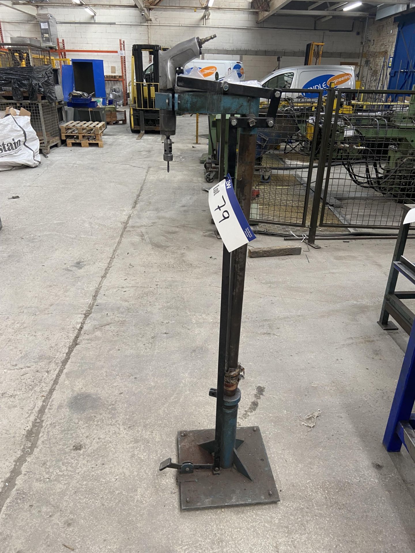 Treadle Operated Pneumatic Drill Stand Please read the following important notes:- ***Overseas