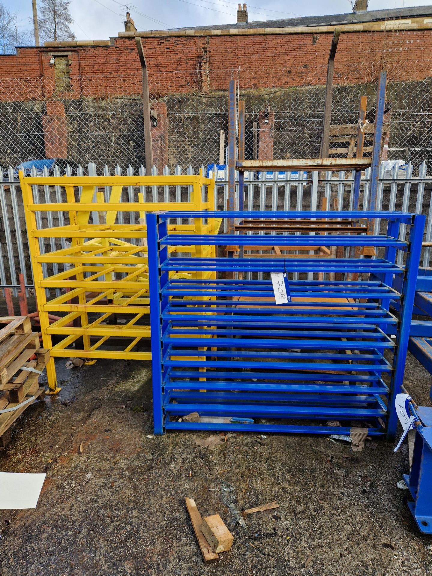 Six Various Steel Frames, Racks and Stillages Please read the following important notes:- ***