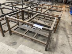 Three Steel Stands, each approx. 1.3m x 800mm Please read the following important notes:- ***