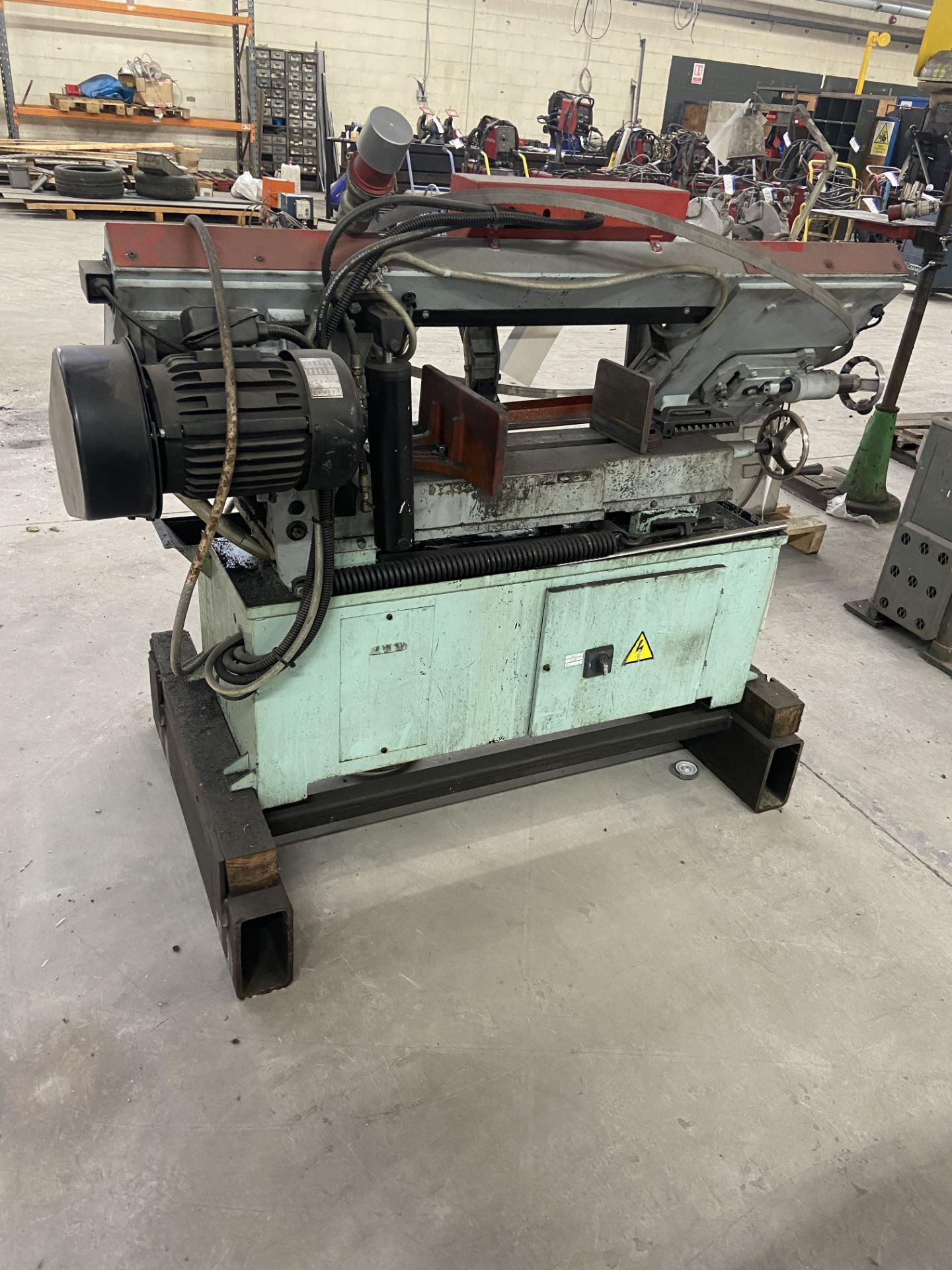 XYZ 260 Horizontal Metal Bandsaw, serial no. 18W121078.  Being sold provisionally, subject to - Image 6 of 6