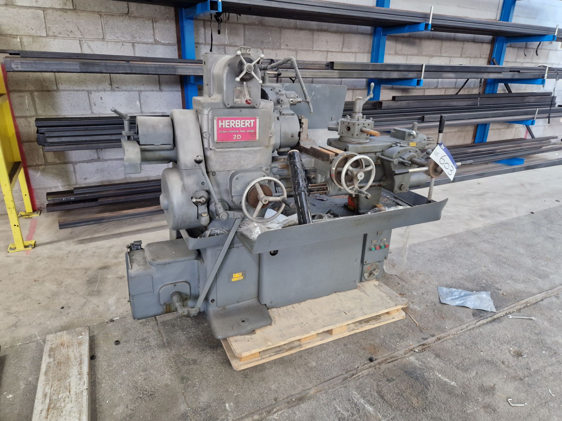 Herbert 2D Capstan Lathe (Condition Unknown) Please read the following important notes:- ***Overseas - Image 2 of 6