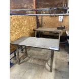 Two Assorted Steel Benches Please read the following important notes:- ***Overseas buyers - All lots