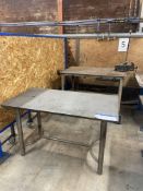 Two Assorted Steel Benches Please read the following important notes:- ***Overseas buyers - All lots
