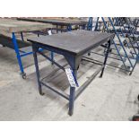 Steel Framed Table, Approx. 1.29m x 0.7m Please read the following important notes:- ***Overseas