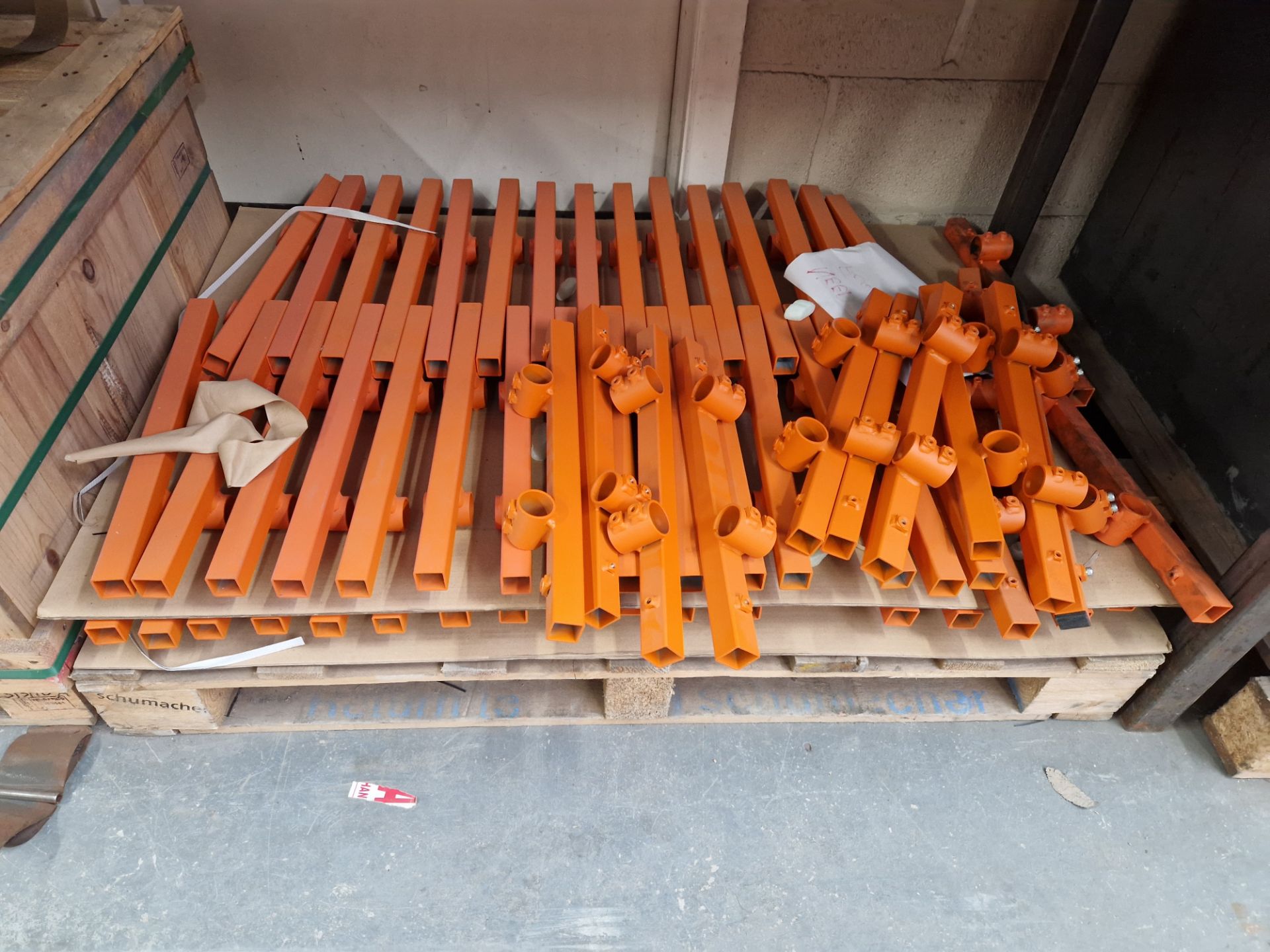 Two Pallets of Bike Rack Components Please read the following important notes:- ***Overseas buyers - - Image 2 of 3