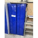 Double Folding Door Steel Cabinet, with contents Please read the following important notes:- ***