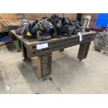 T-Slotted Bench, approx. 1.96m x 1080mm Please read the following important notes:- ***Overseas