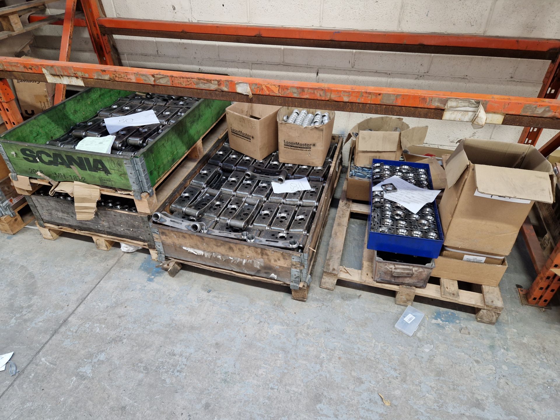 Three Pallets of Tow Bar Bike Rack Components Please read the following important notes:- *** - Image 2 of 5