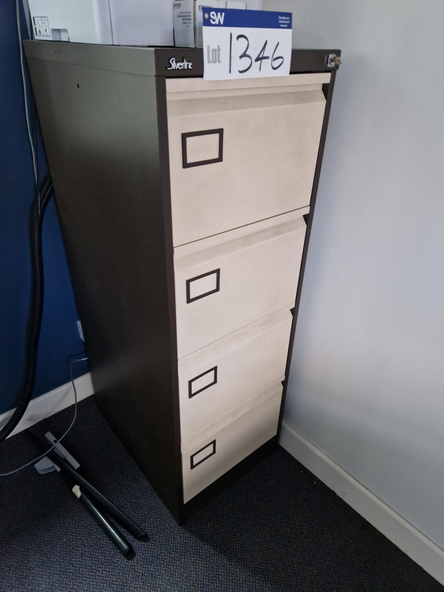 Four Drawer Filing Cabinet Please read the following important notes:- ***Overseas buyers - All lots