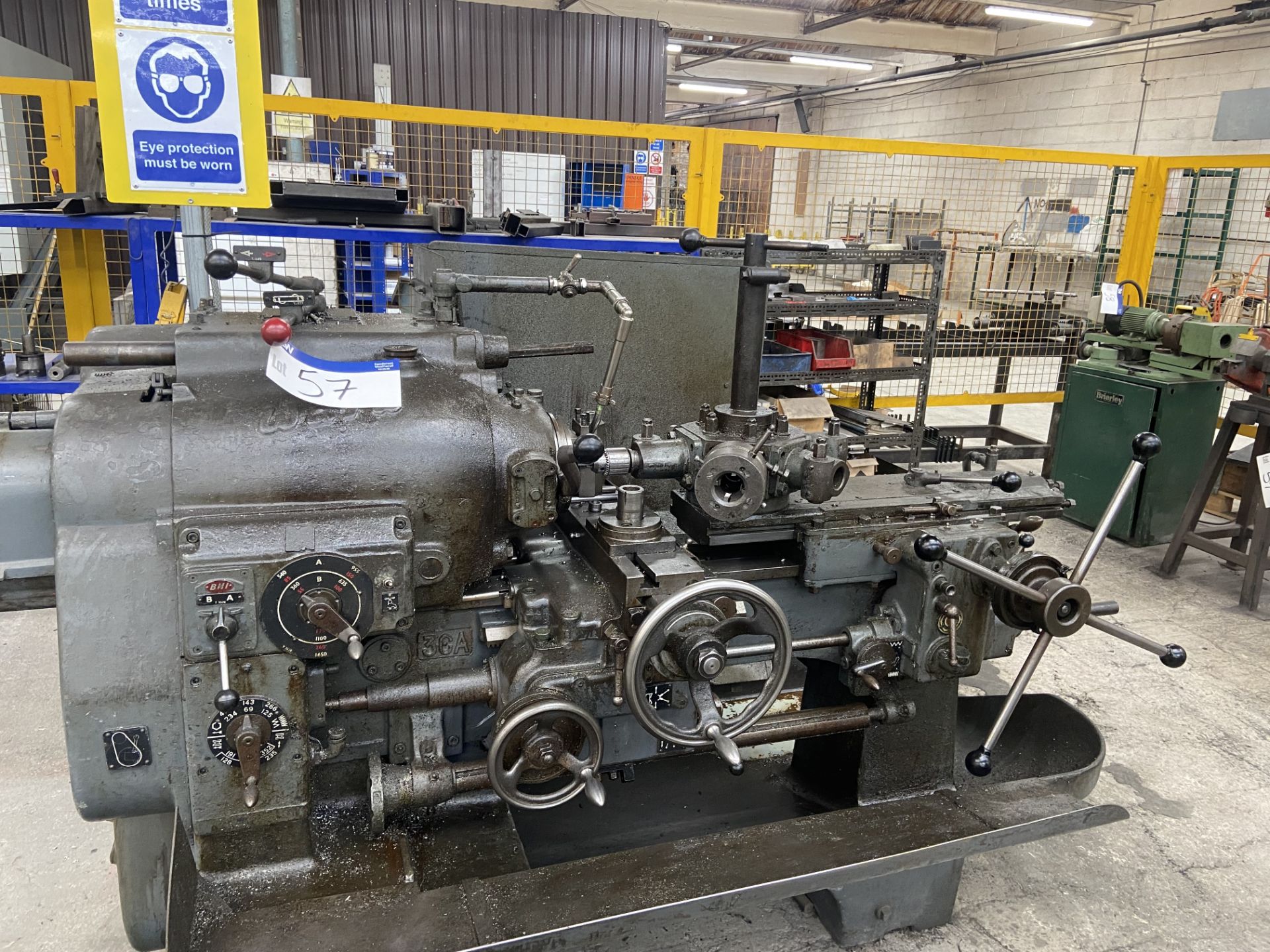 Ward 3CA Capstan Lathe, bed marked 13, with tooling as fitted Please read the following important - Image 5 of 5