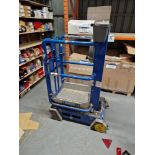 Power Towers 150kg Peco Lift Manual Access Lift (Reserve Removal until Friday 16 February 2024 or