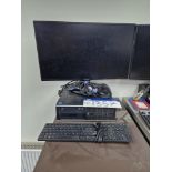 HP Compaq Core i7 Desktop PC, Monitor, Keyboard and Mouse (Hard Drive Removed) Please read the