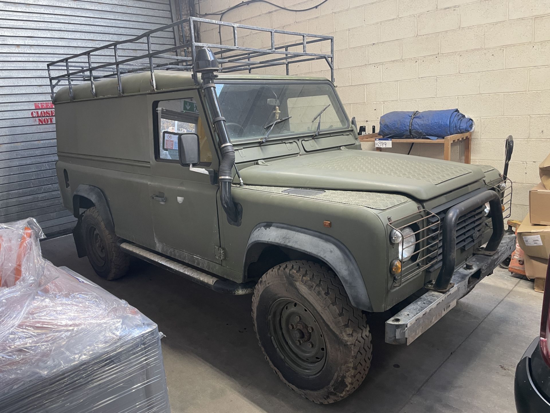 Land Rover LONG WHEEL BASED 110 DEFENDER DIESEL HARD TOP, registration number P53 RNE, date first