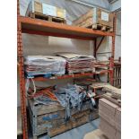 Quantity of Bike Rack Components, as set out on 3 bays of racking Please read the following