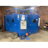 Cyberweld WELDING CELL, comprising Fanuc RJ3iB/arcmate robot, Kemppi KempArc SYN500 power source,