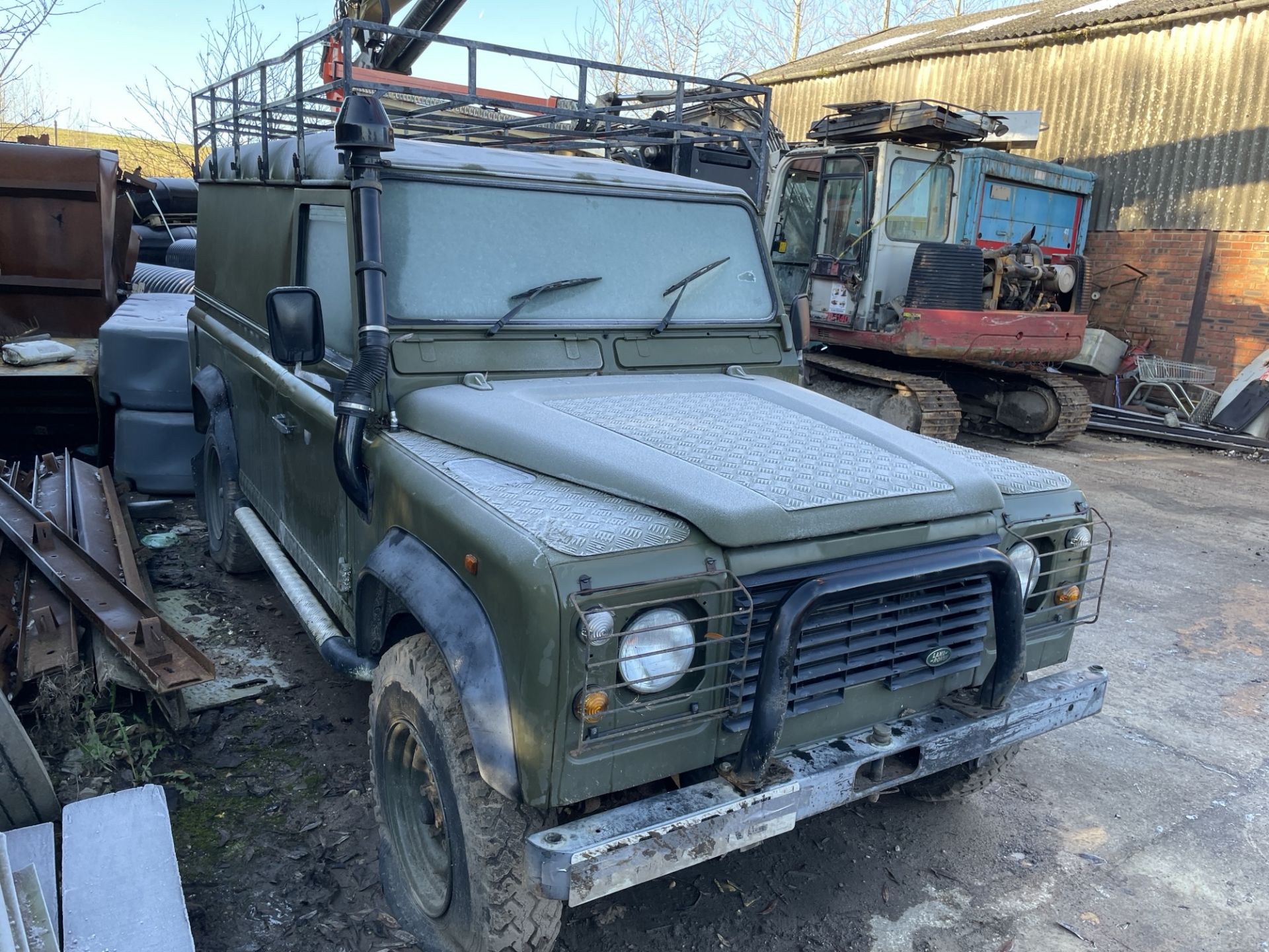 Land Rover LONG WHEEL BASED 110 DEFENDER DIESEL HARD TOP, registration number P53 RNE, date first - Image 14 of 23