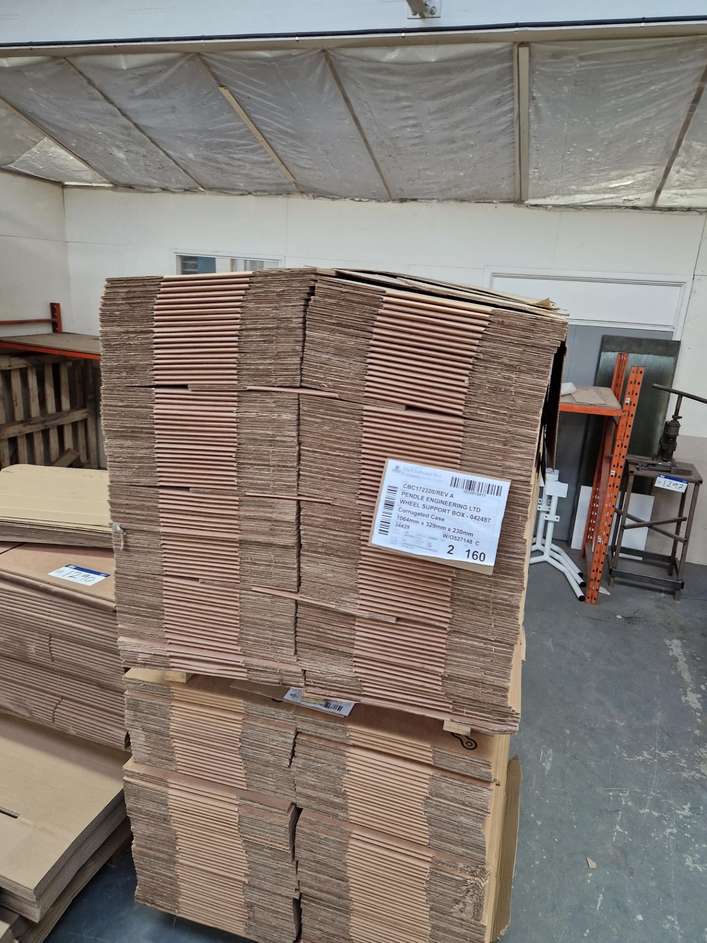 Two Pallets of Branded Flat Packed Cardboard Boxes and Dividers Please read the following - Image 3 of 3