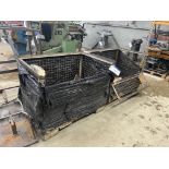 Two Cage Pallets, each approx. 1.2m x 0.8m x 780mm deep Please read the following important