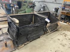 Two Cage Pallets, each approx. 1.2m x 0.8m x 780mm deep Please read the following important