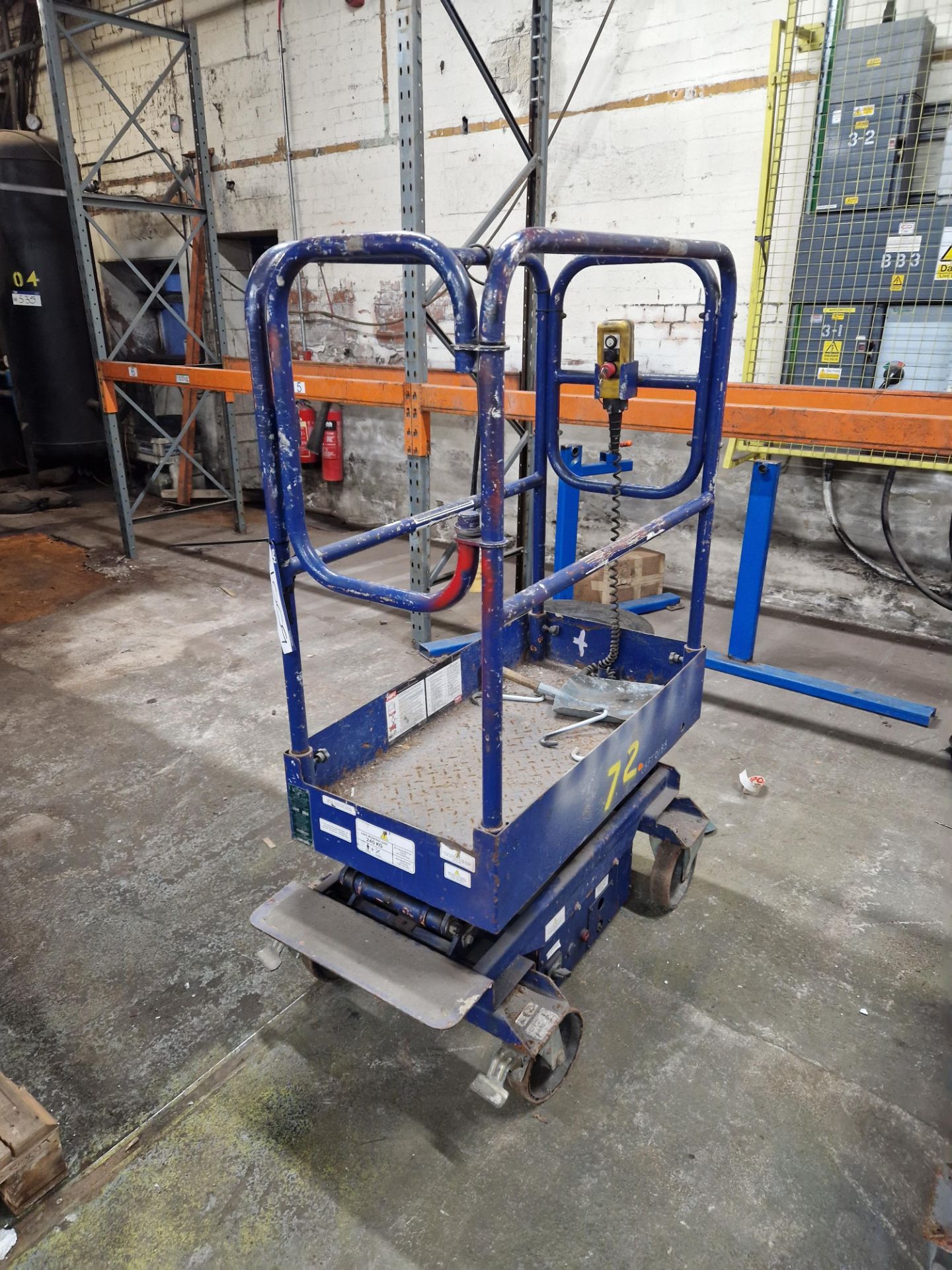 Pop Up Products Ltd POP-UP Access Lift, serial no. POP2611, YoM 2007, SWL 240kg Please read the