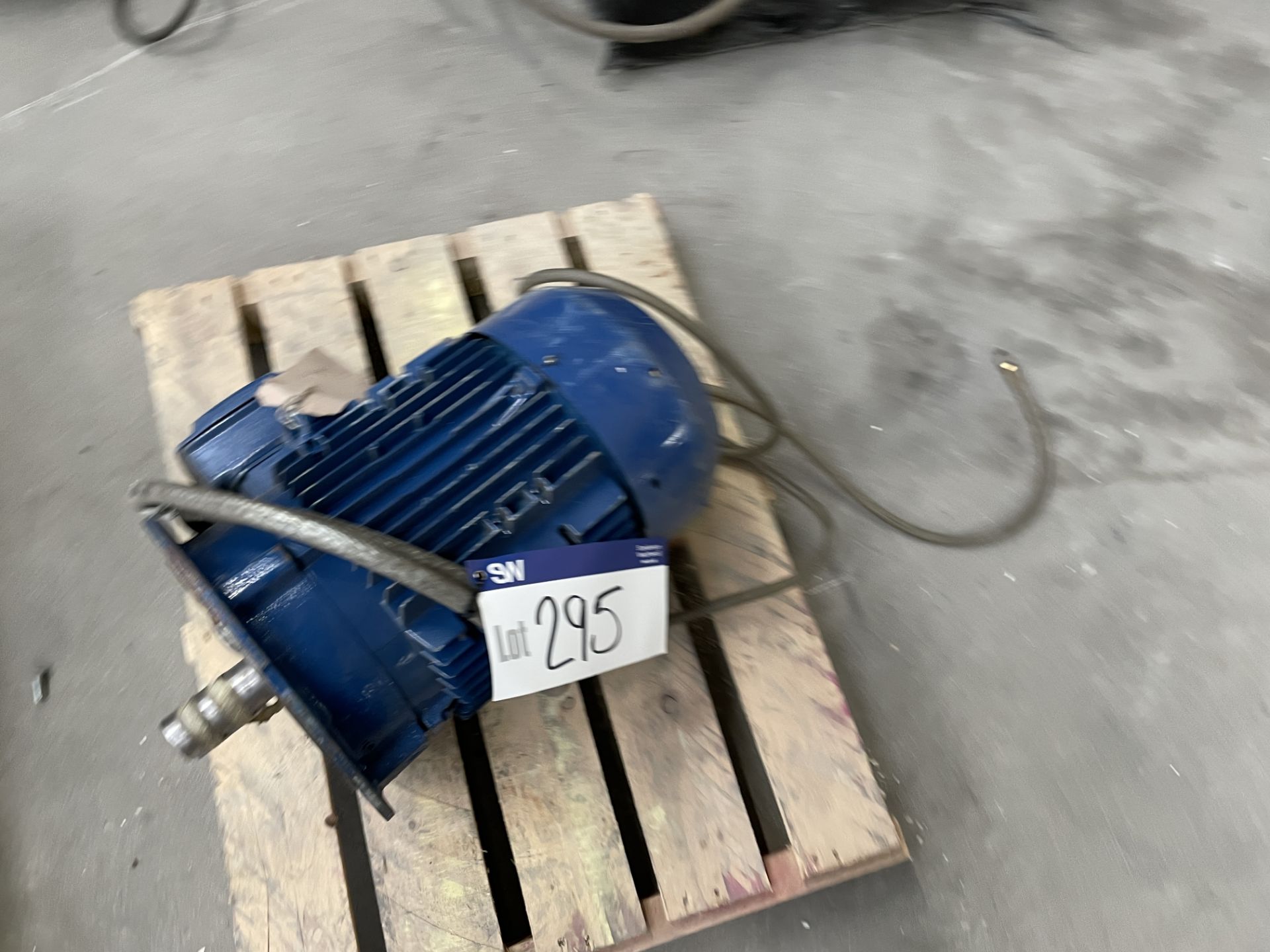 WEG Electric Motor, as set out on pallet Please read the following important notes:- ***Overseas