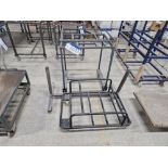 Three Mobile Steel Racks Please read the following important notes:- ***Overseas buyers - All lots