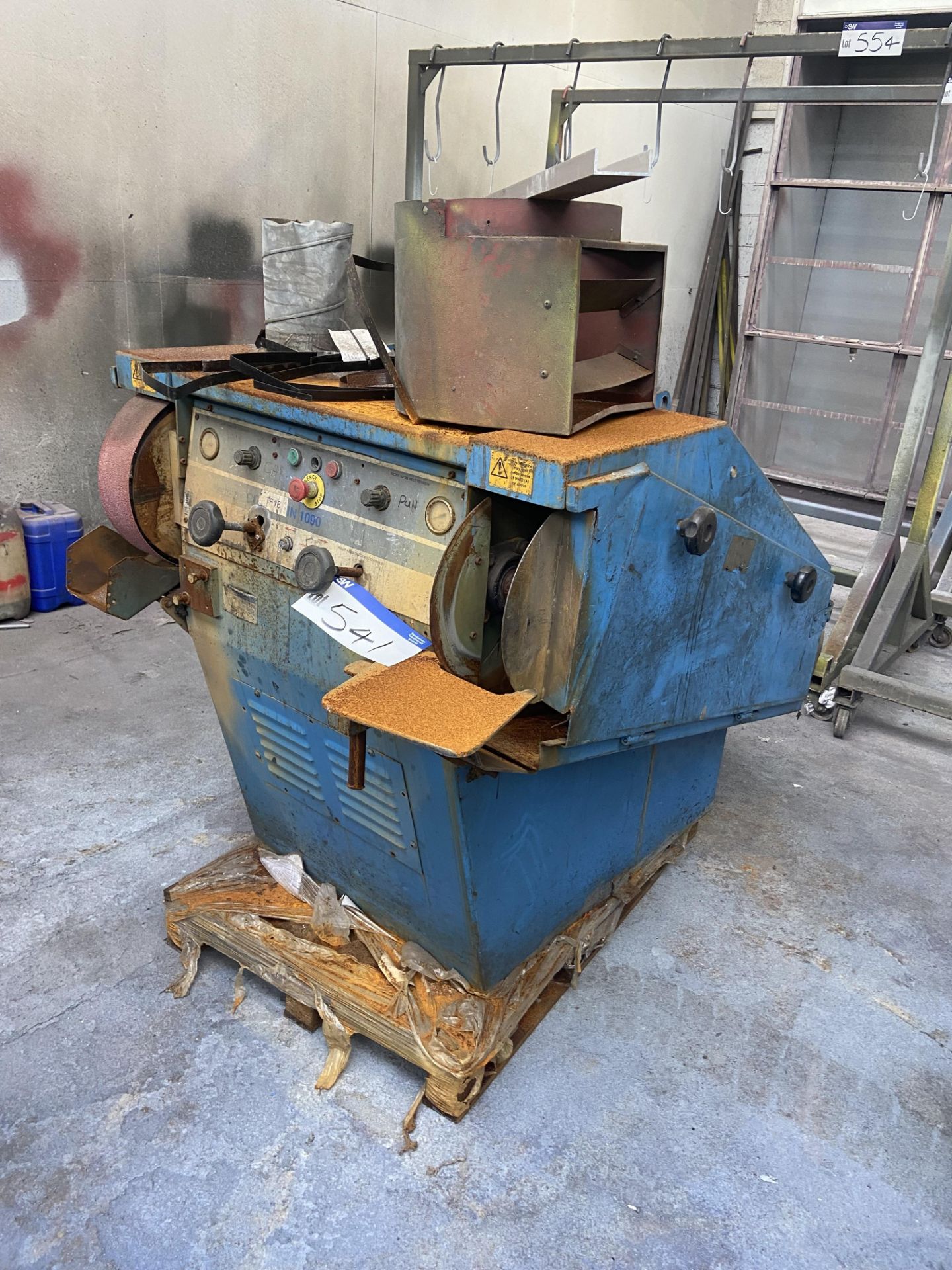 Morrisflex 1090 Twin Belt Sander Please read the following important notes:- ***Overseas buyers -