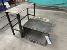 Three Assorted Steel Benches Please read the following important notes:- ***Overseas buyers - All
