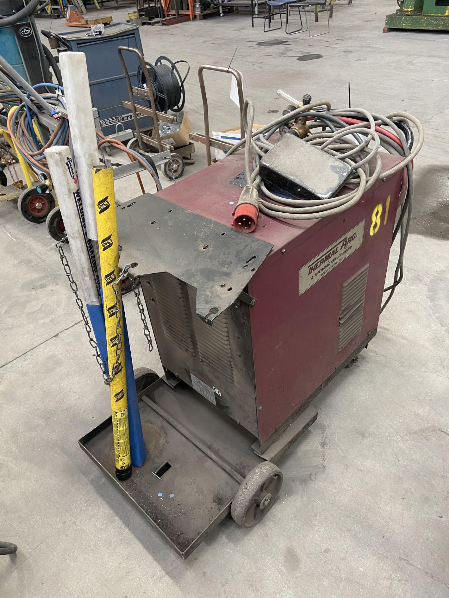 Thermal Arc Tig Wave 250 AC/DC Tig Welding Unit, serial no. 310A/32.4V Please read the following - Image 5 of 5