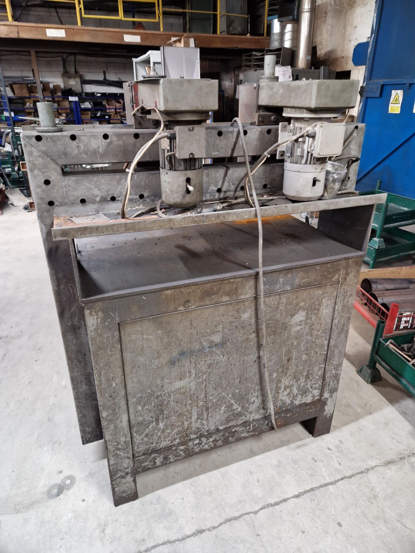 Twin Pillar Drill Machine Unit (Condition Unknown) Please read the following important notes:- *** - Image 3 of 3