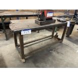 Steel Bench, 2.1m x 800mm Please read the following important notes:- ***Overseas buyers - All
